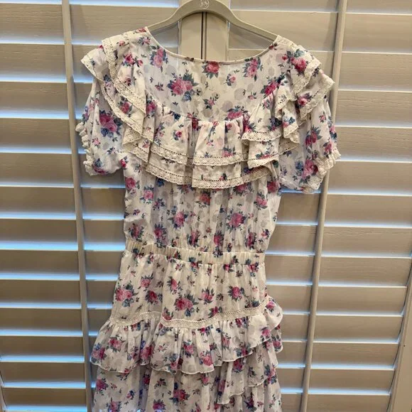 Fanco floral mini Dress - size medium - Picture 4 of 4